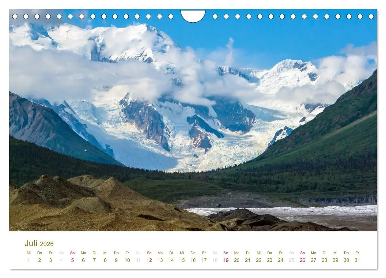 Bild: 9783516187137 | Der Alaska Kalender (Wandkalender 2026 DIN A4 quer), CALVENDO...