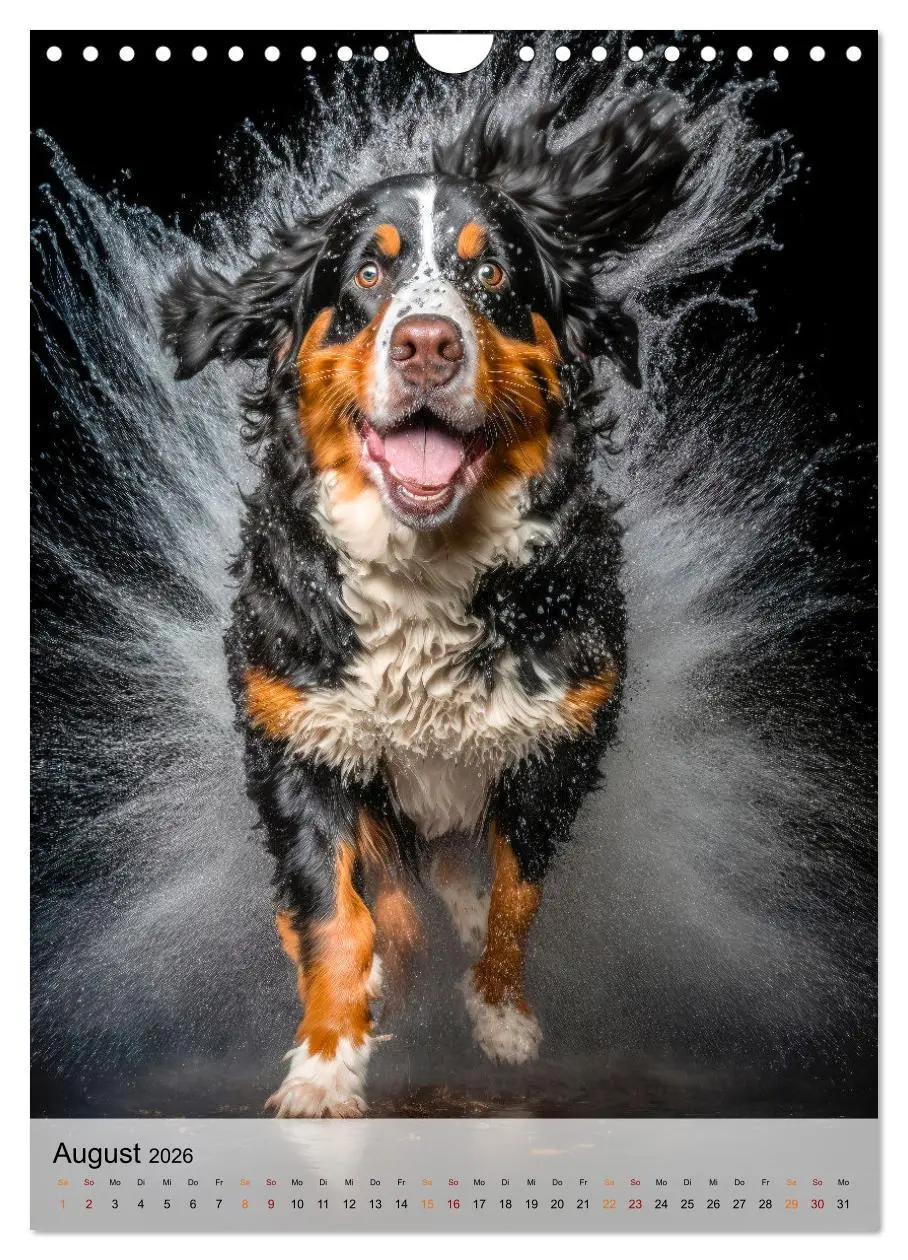 Bild: 9783516327137 | Berner Sennenhund - gutmütig und treu (Wandkalender 2026 DIN A4...