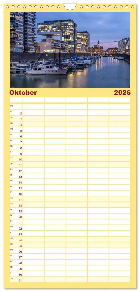 Bild: 9783516497137 | Familienplaner 2026 - Cologne - Köln mit 5 Spalten (Wandkalender,...