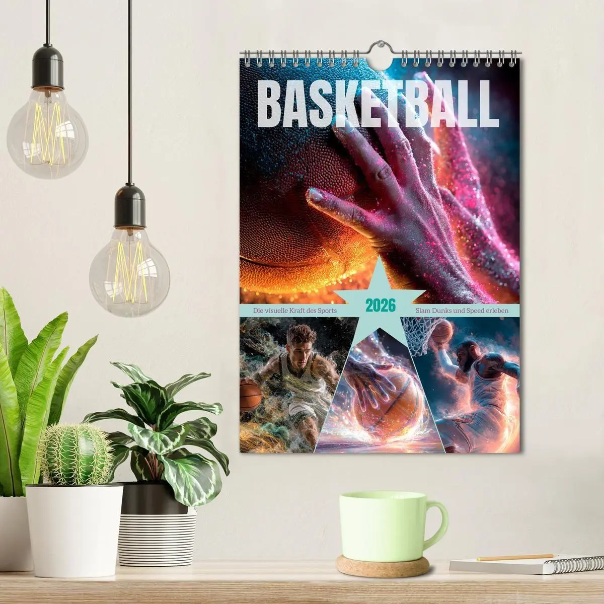 Bild: 9783516707137 | Basketball - Die visuelle Kraft des Sports (Wandkalender 2026 DIN...