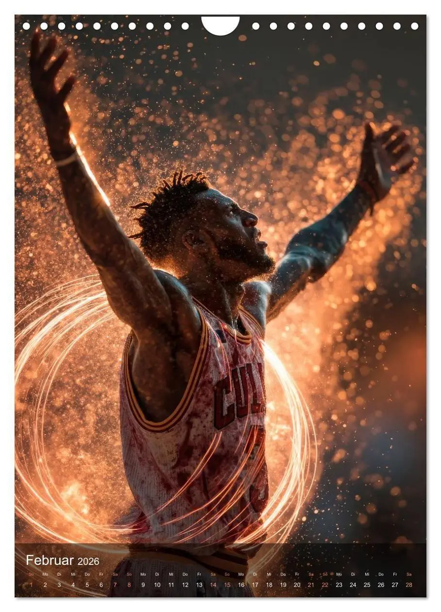 Bild: 9783516707137 | Basketball - Die visuelle Kraft des Sports (Wandkalender 2026 DIN...