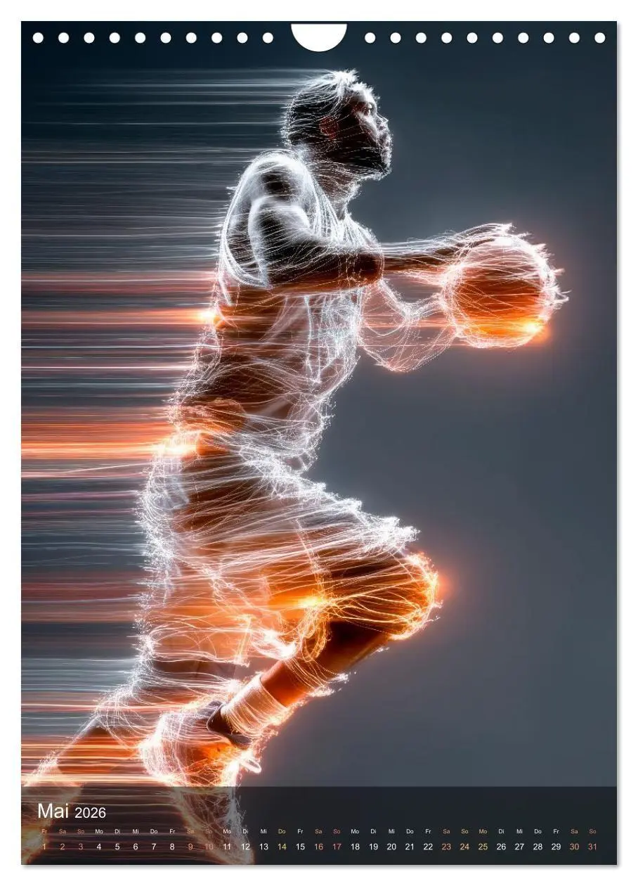 Bild: 9783516707137 | Basketball - Die visuelle Kraft des Sports (Wandkalender 2026 DIN...