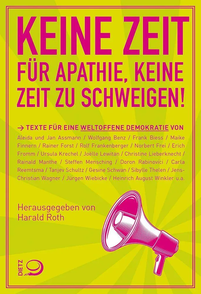 Cover: 9783801207137 | Keine Zeit für Apathie, keine Zeit zu schweigen! | Harald Roth | Buch