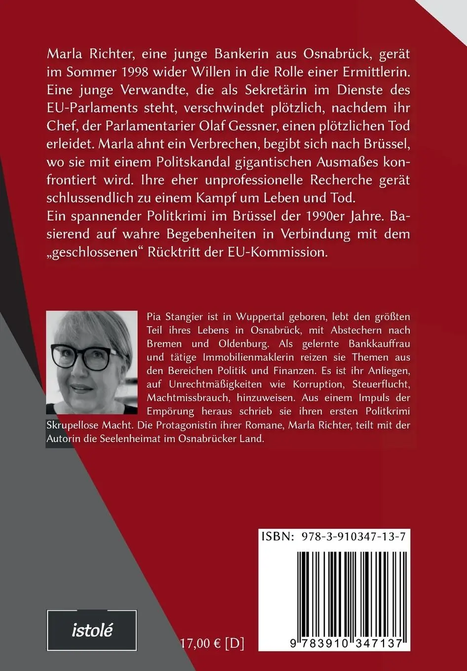 Rückseite: 9783910347137 | Skrupellose Macht | Pia Stangier | Taschenbuch | 374 S. | Deutsch