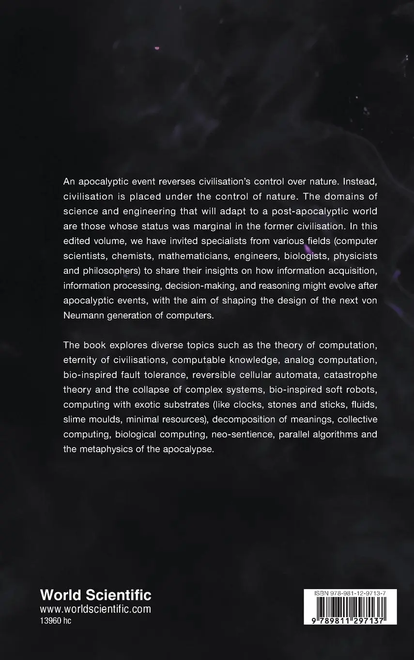 Rückseite: 9789811297137 | POST-APOCALYPTIC COMPUTING | Andrew Adamatzky | Buch | Englisch | 2025