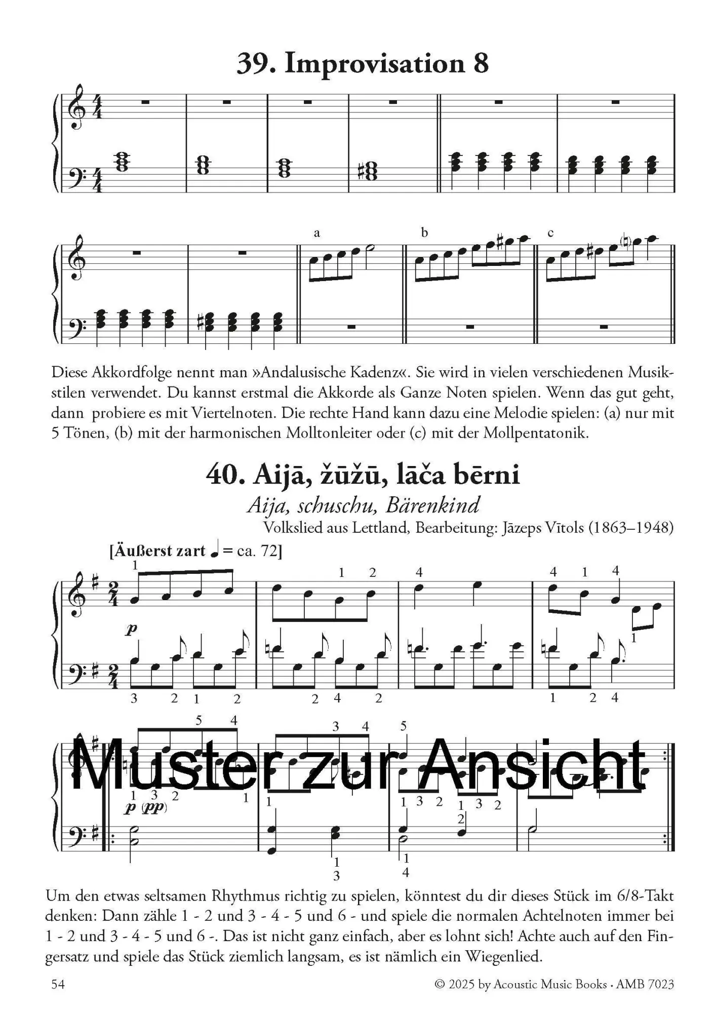 Bild: 9783869477237 | Piano Sweets. Band 2. Das besondere Spielbuch. | Eric Mayr | Buch