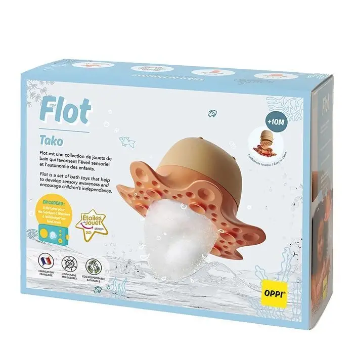 Cover: 3770012737337 | OPPI TOYS - Flot Badespielzeug Oktopus | Deutsch | 2025 | OPPI TOYS