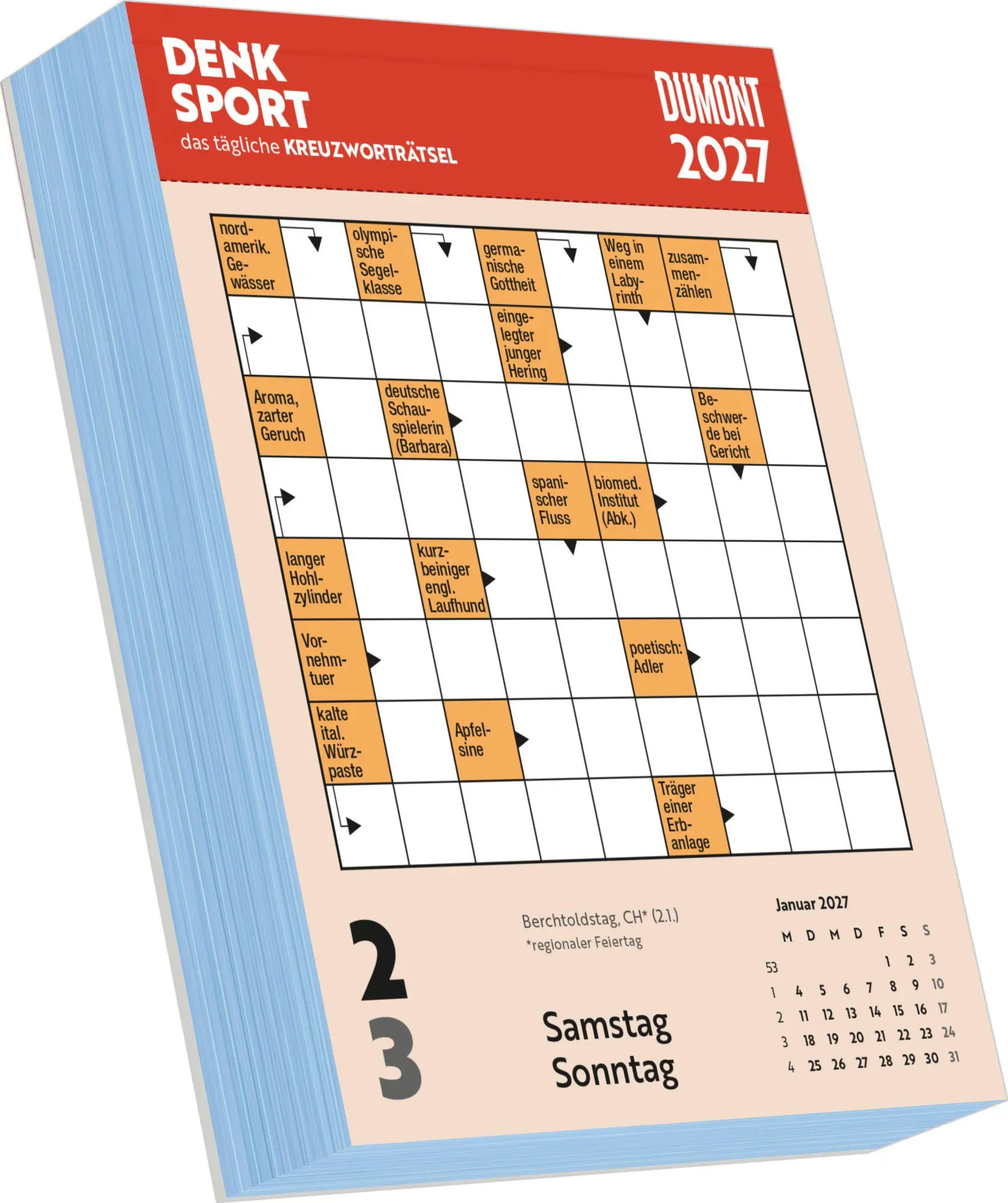 Bild: 4069095017337 | Kreuzworträtsel 2027 | Neumann Verlage GmbH &amp; Co KG | Kalender | 2027