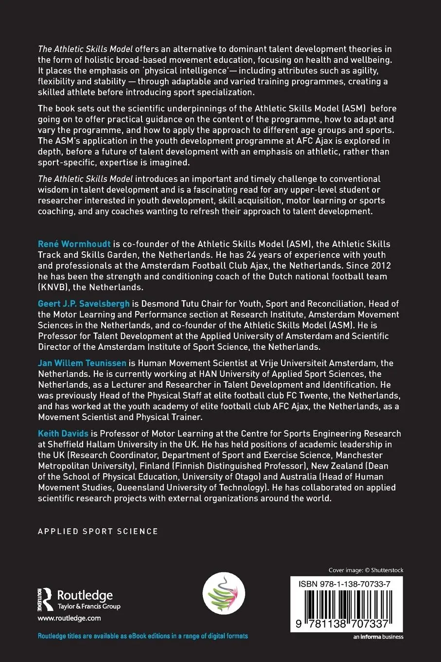Rückseite: 9781138707337 | The Athletic Skills Model | René Wormhoudt (u. a.) | Taschenbuch