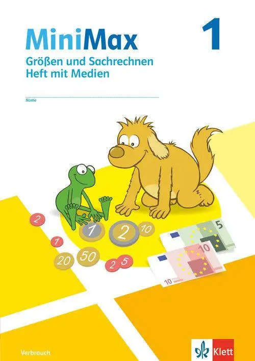 Cover: 9783122807337 | MiniMax 1. Größen und Sachrechnen - Verbrauchsmaterial mit Medien...
