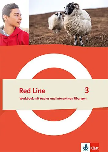 Cover: 9783125497337 | Red Line 3. Workbook mit Audios und interaktiven Übungen Klasse 7 Cover: 9783125497337 | Red Line 3. Workbook mit Audios und interaktiven Übungen Klasse 7
