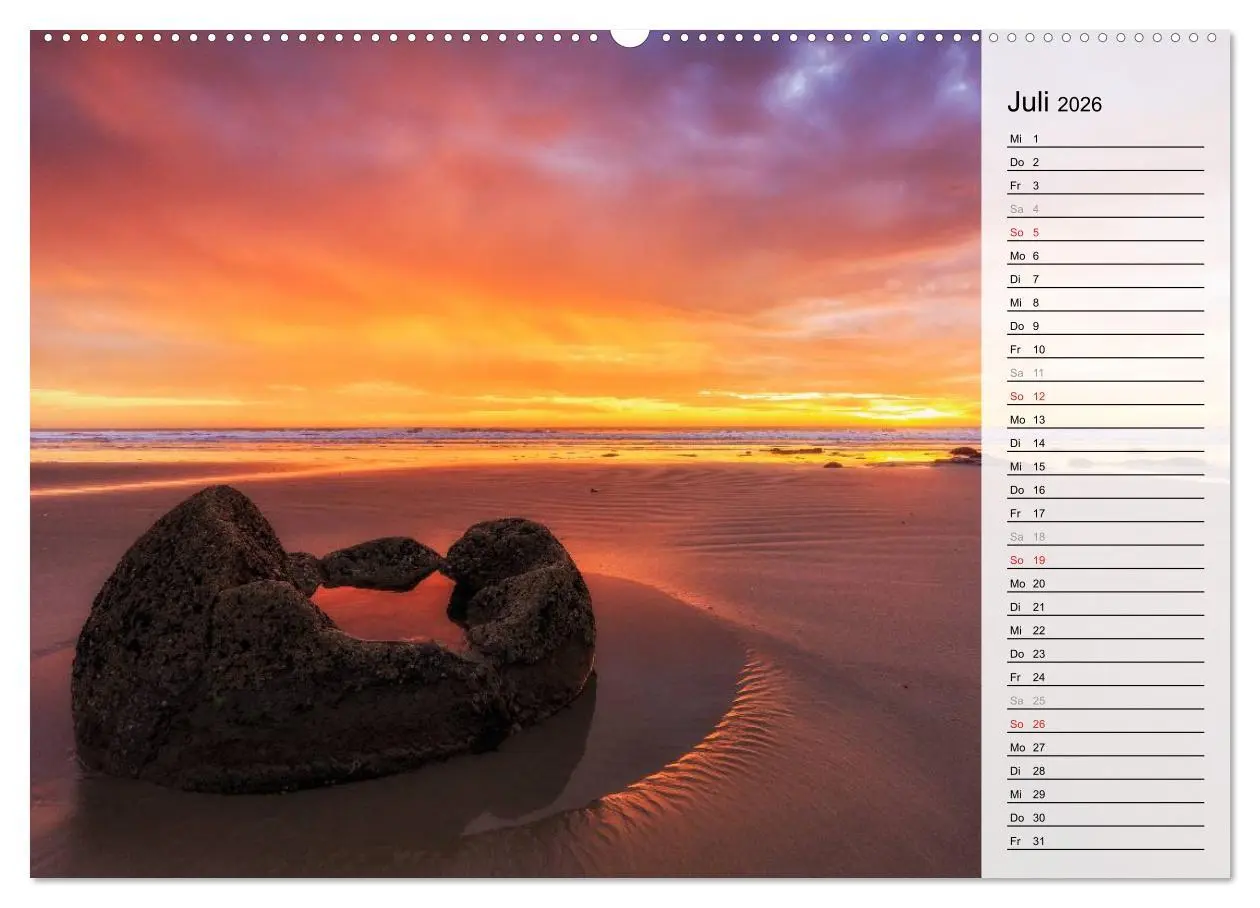 Bild: 9783457907337 | Sehnsucht nach Neuseeland (Wandkalender 2026 DIN A2 quer), CALVENDO...