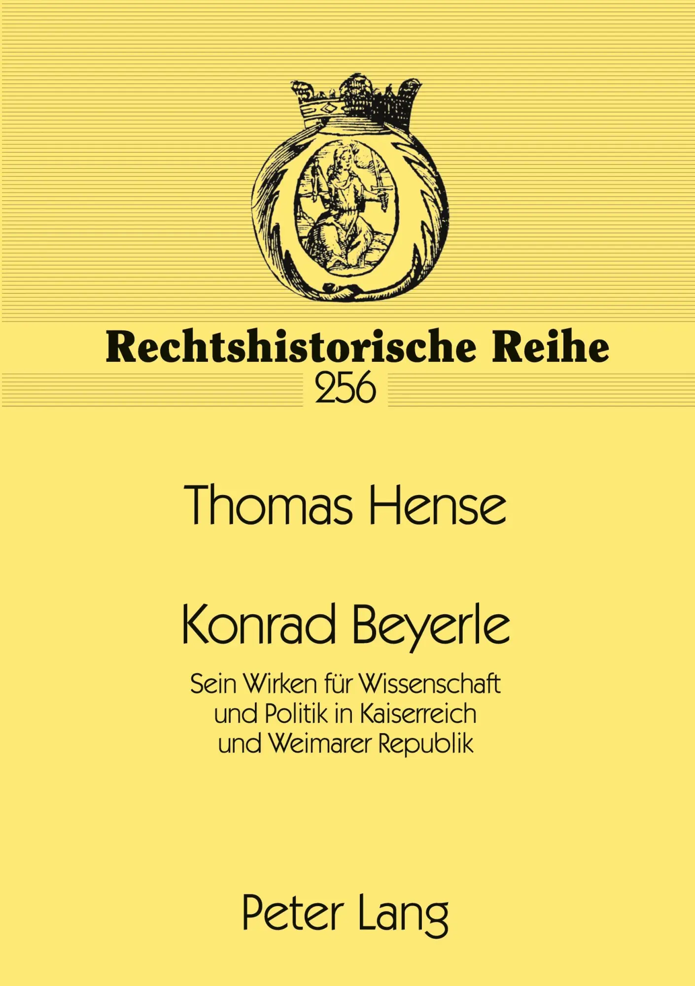 Cover: 9783631387337 | Konrad Beyerle | Thomas Hense | Taschenbuch | 288 S. | Deutsch | 2002