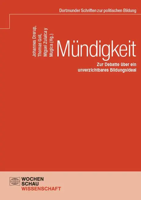 Cover: 9783734417337 | Mündigkeit | Zur Debatte über ein unverzichtbares Bildungsideal | Buch