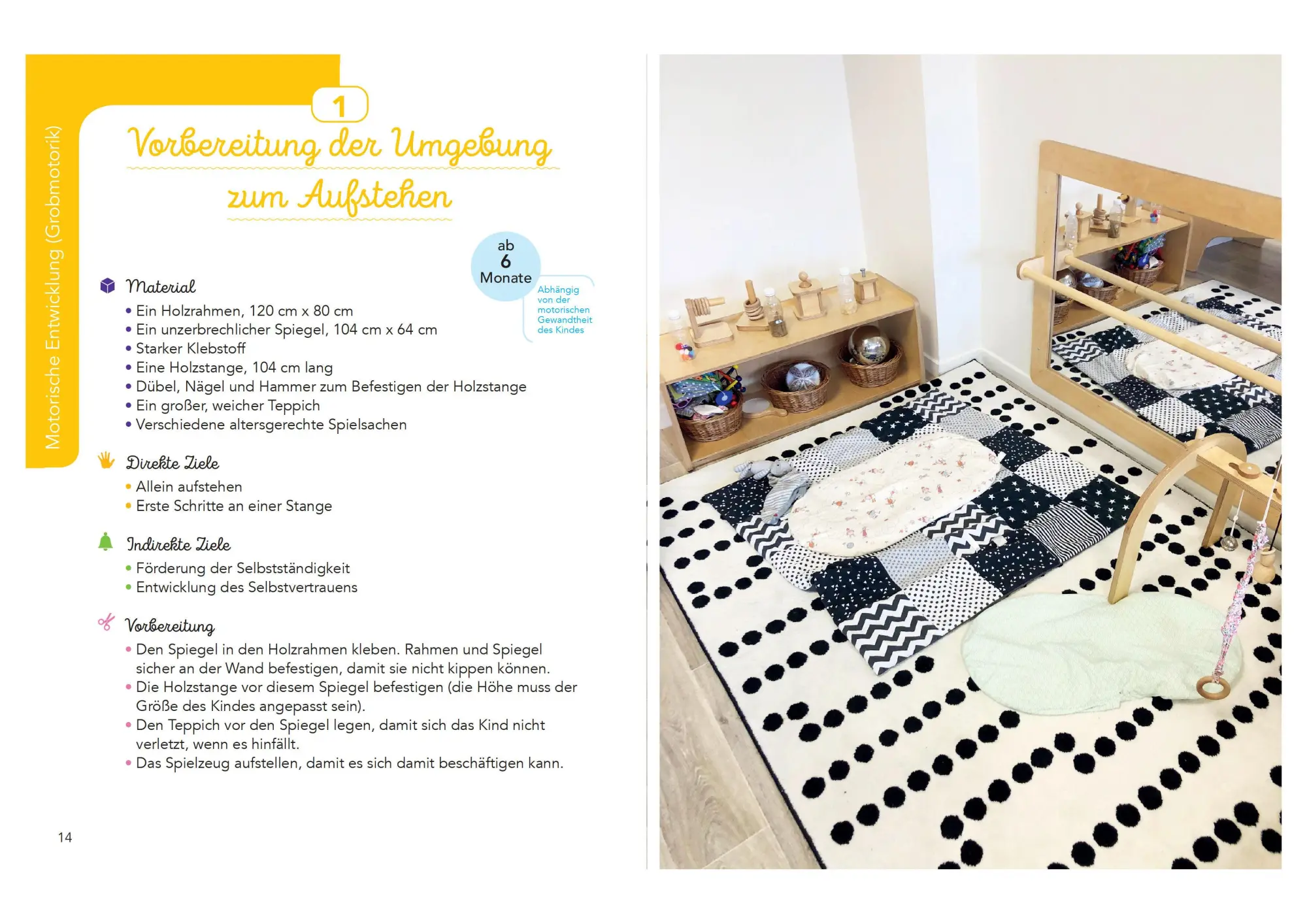 Bild: 9783809447337 | Montessori für die Kleinsten von der Geburt bis 3 Jahre. 70...