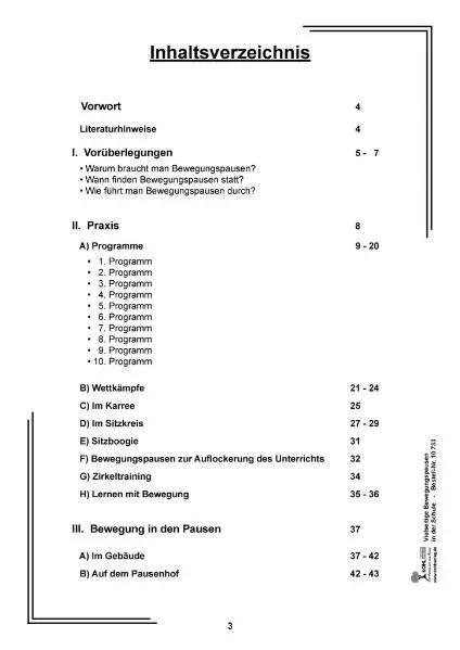 Bild: 9783866327337 | Vielseitige Bewegungspausen in der Schule | Broschüre | Deutsch | 2007