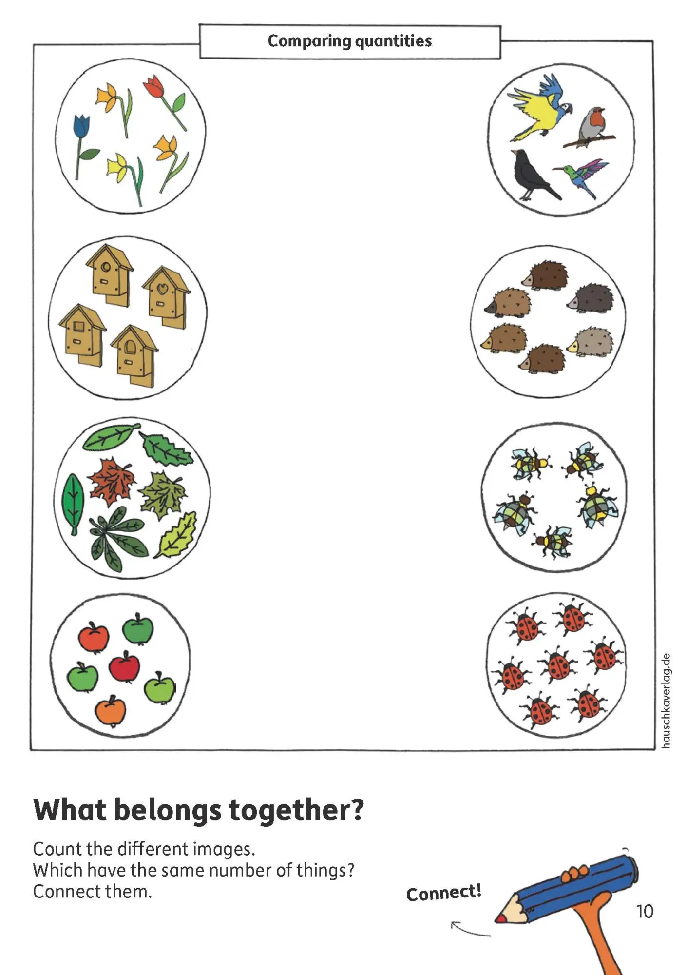 Bild: 9783881007337 | Preschool block - Numbers and quantities 5 years and up, A5-Block