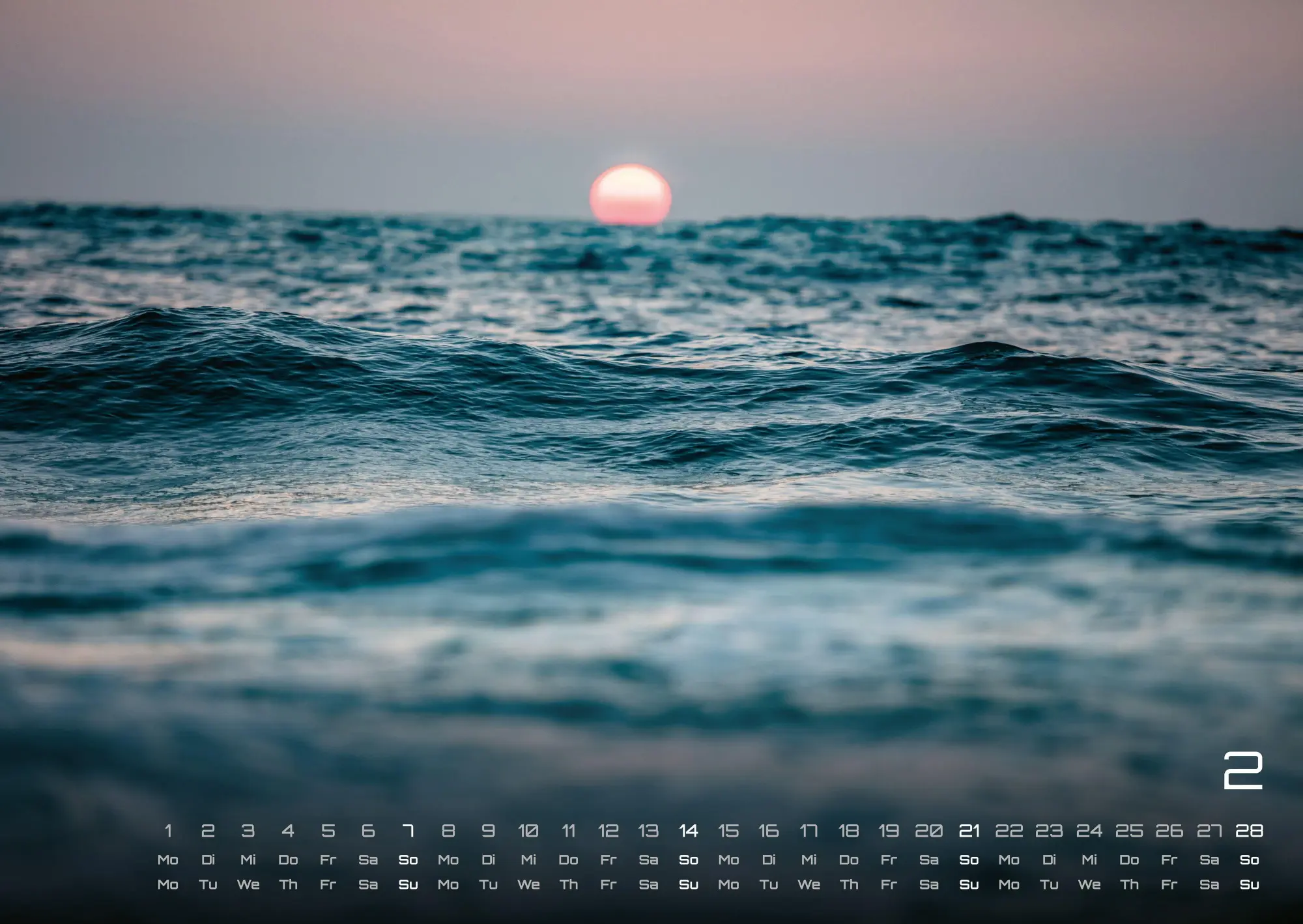 Bild: 9783986737337 | Meer - Im Rhythmus der Gezeiten! - 2027 - Kalender DIN A2 | de | 15 S.