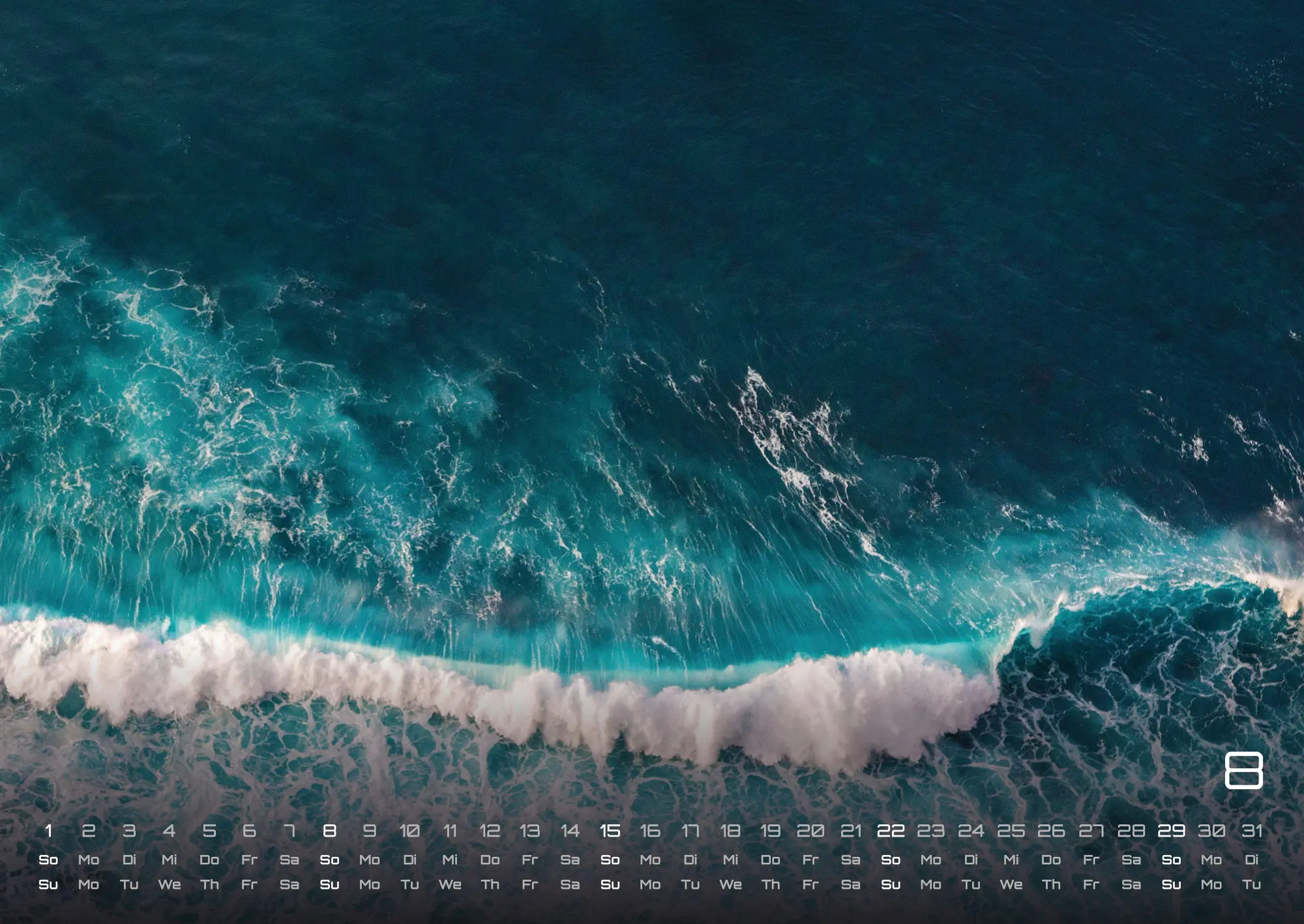 Bild: 9783986737337 | Meer - Im Rhythmus der Gezeiten! - 2027 - Kalender DIN A2 | de | 15 S.