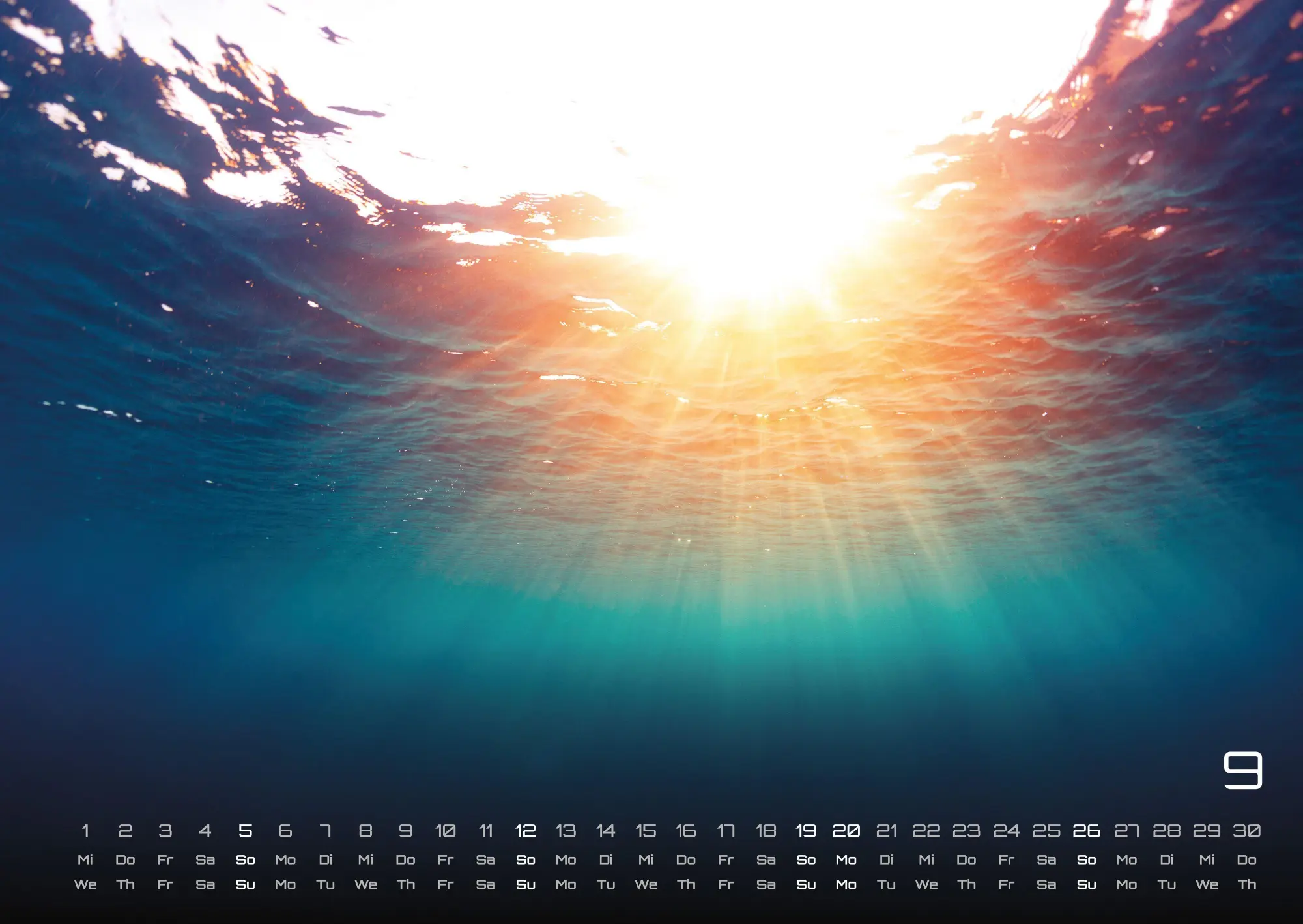 Bild: 9783986737337 | Meer - Im Rhythmus der Gezeiten! - 2027 - Kalender DIN A2 | de | 15 S.