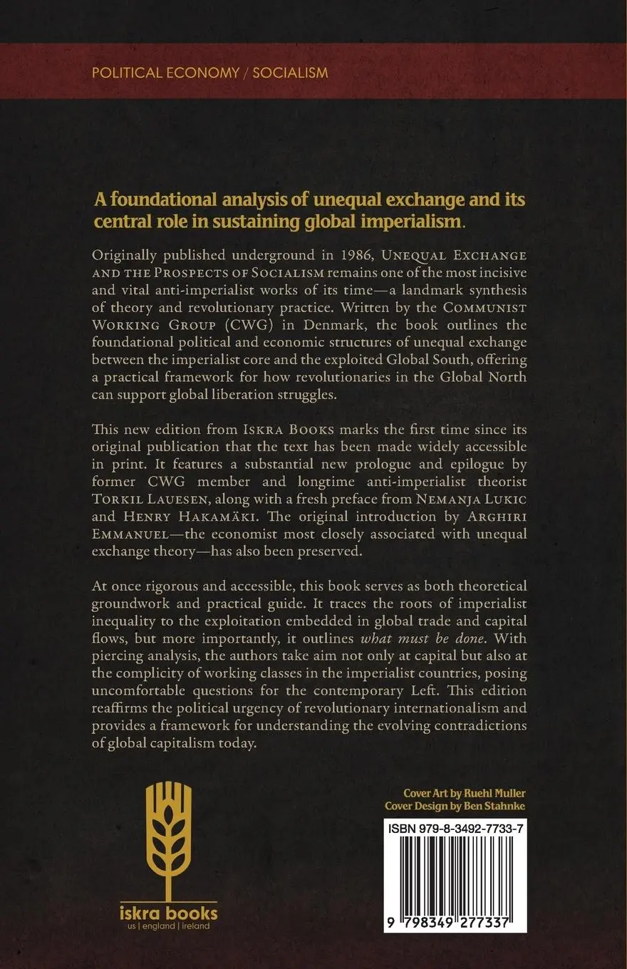 Rückseite: 9798349277337 | Unequal Exchange and the Prospects of Socialism | Group | Taschenbuch