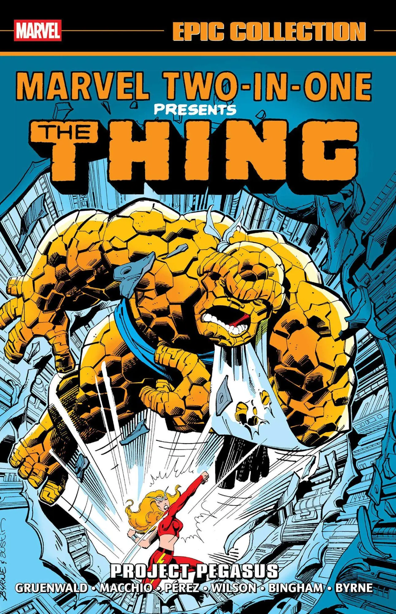 Cover: 9781302967437 | Marvel Two-In-One Epic Collection | Project Pegasus | Mark Gruenwald