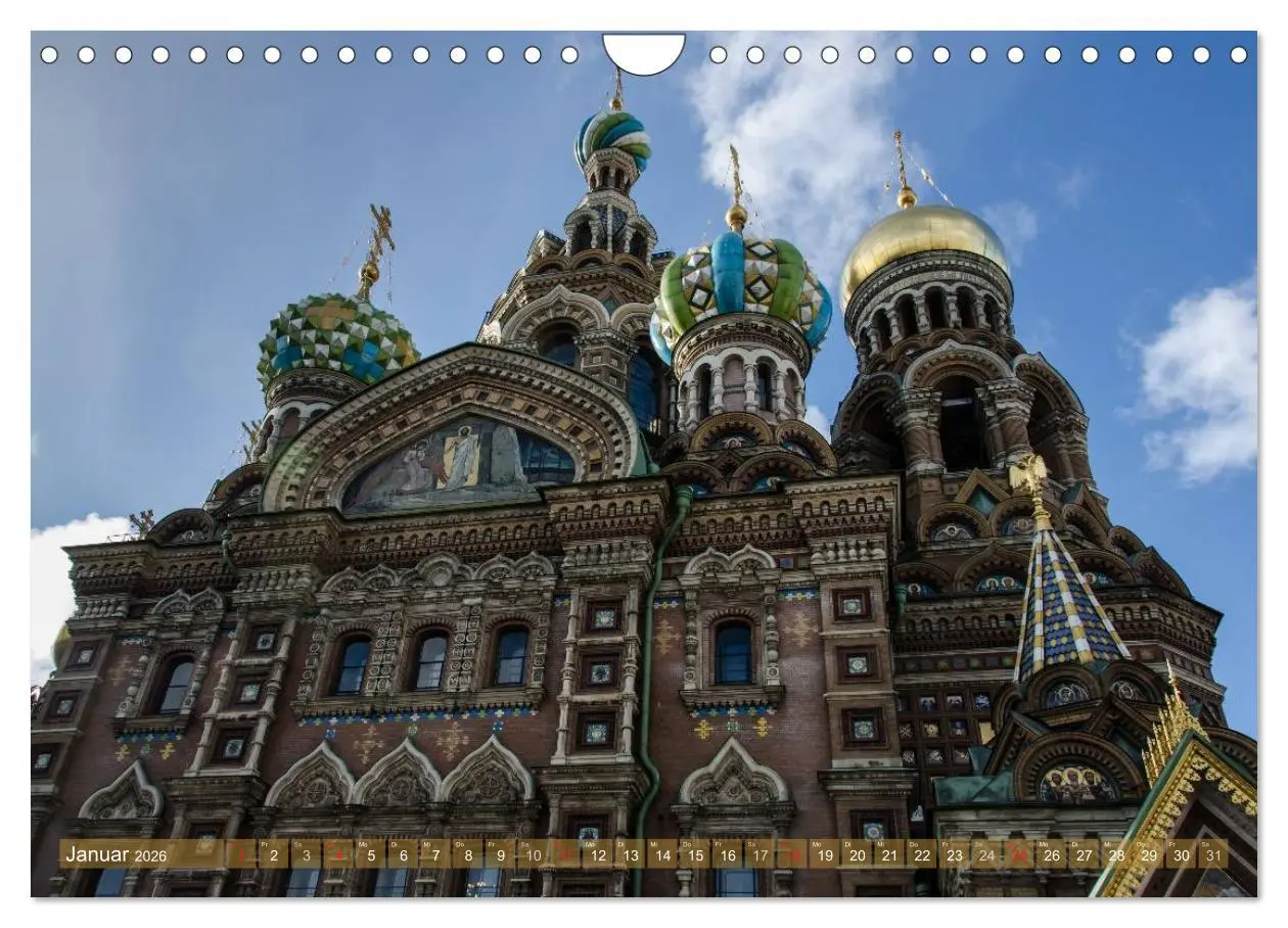 Bild: 9783516087437 | St. Petersburg - Alles Gold was glänzt (Wandkalender 2026 DIN A4...