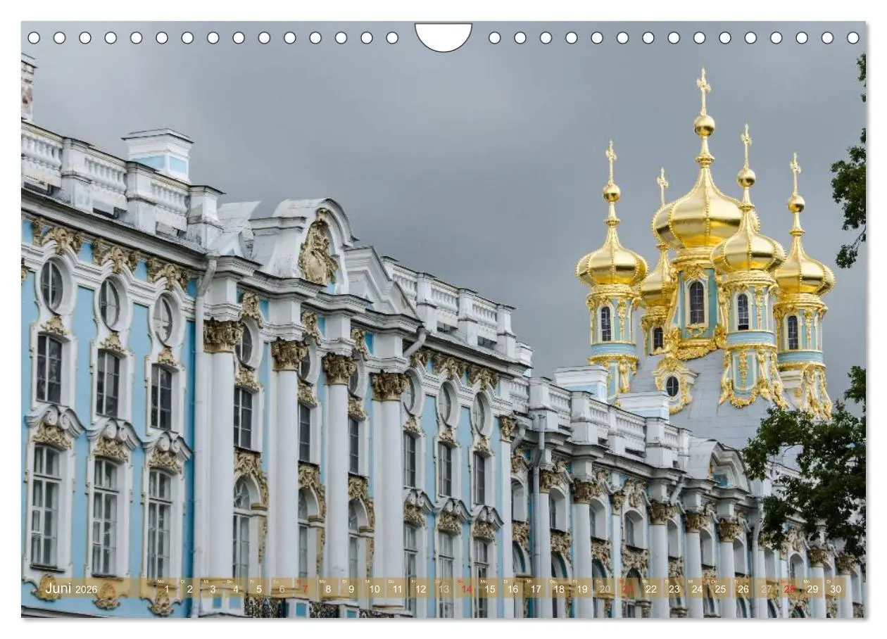 Bild: 9783516087437 | St. Petersburg - Alles Gold was glänzt (Wandkalender 2026 DIN A4...