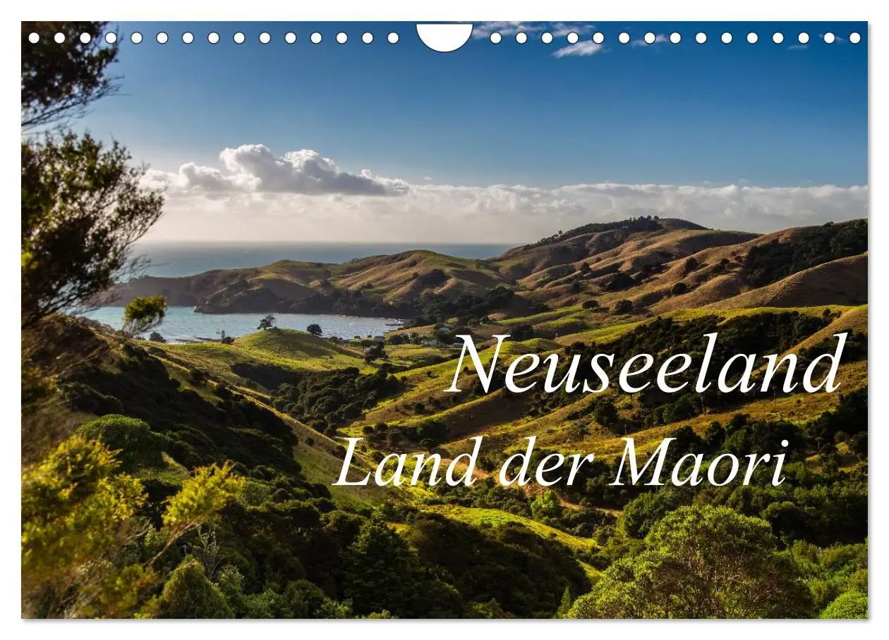 Cover: 9783516157437 | Neuseeland - Land der Maori (Wandkalender 2026 DIN A4 quer),...
