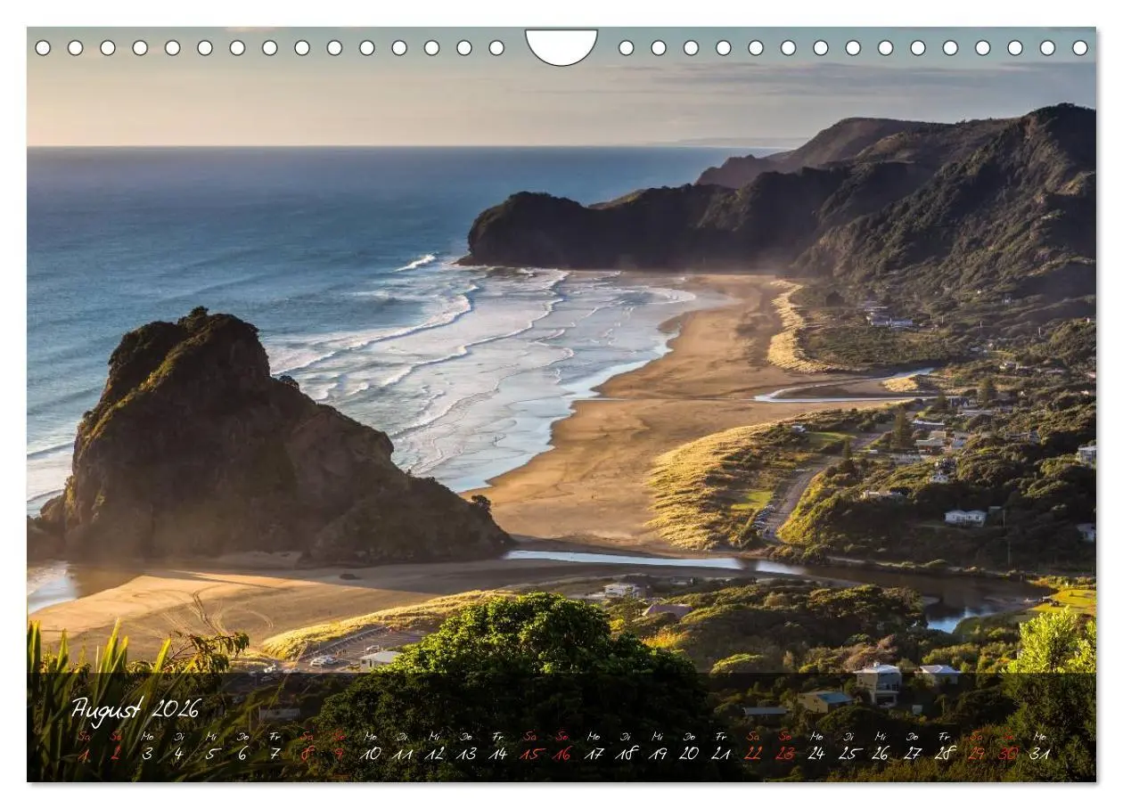 Bild: 9783516157437 | Neuseeland - Land der Maori (Wandkalender 2026 DIN A4 quer),...