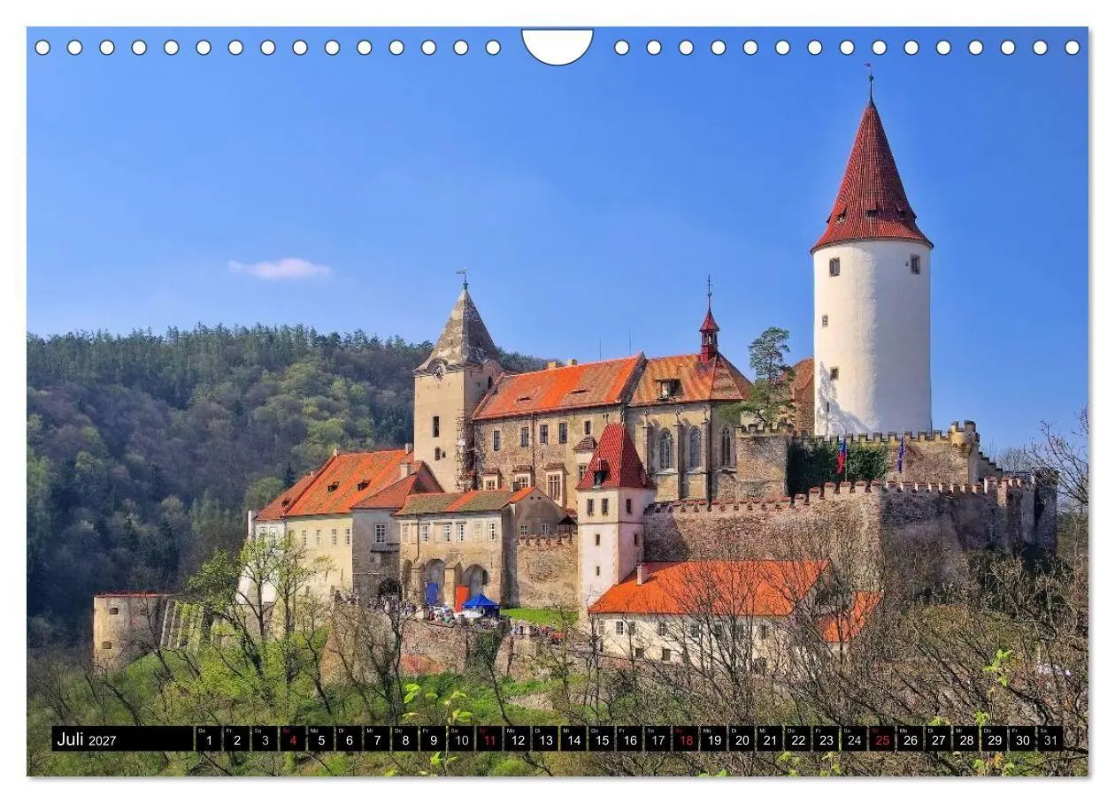 Bild: 9783594137437 | Tschechien (Wandkalender 2027 DIN A4 quer), CALVENDO Monatskalender