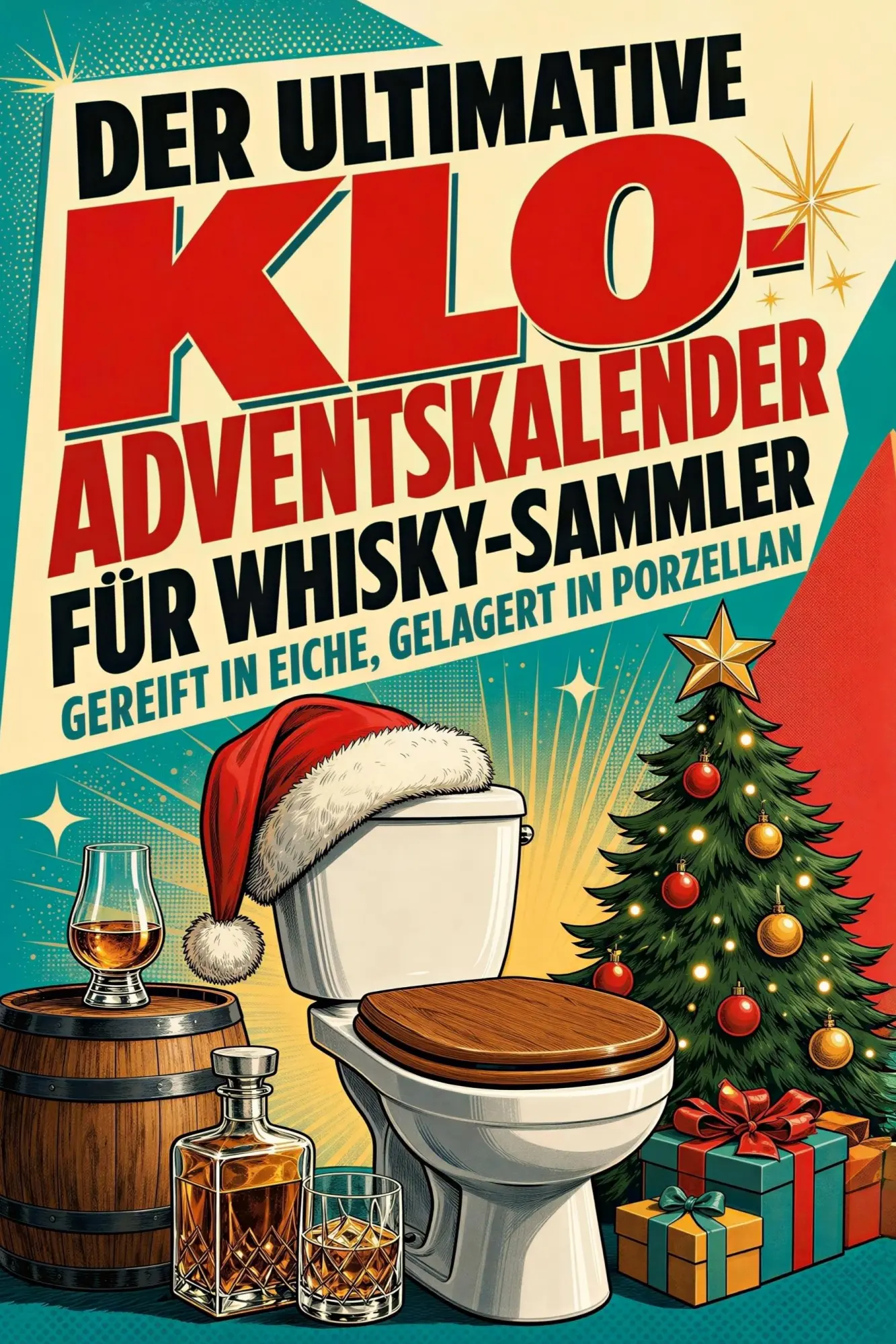 Cover: 9783696107437 | Der ultimative Klo-Adventskalender für Whisky-Sammler | Finn Meier