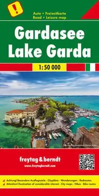 Cover: 9783707917437 | Gardasee, Autokarte 1:50.000 | freytag &amp; berndt | (Land-)Karte | 2018