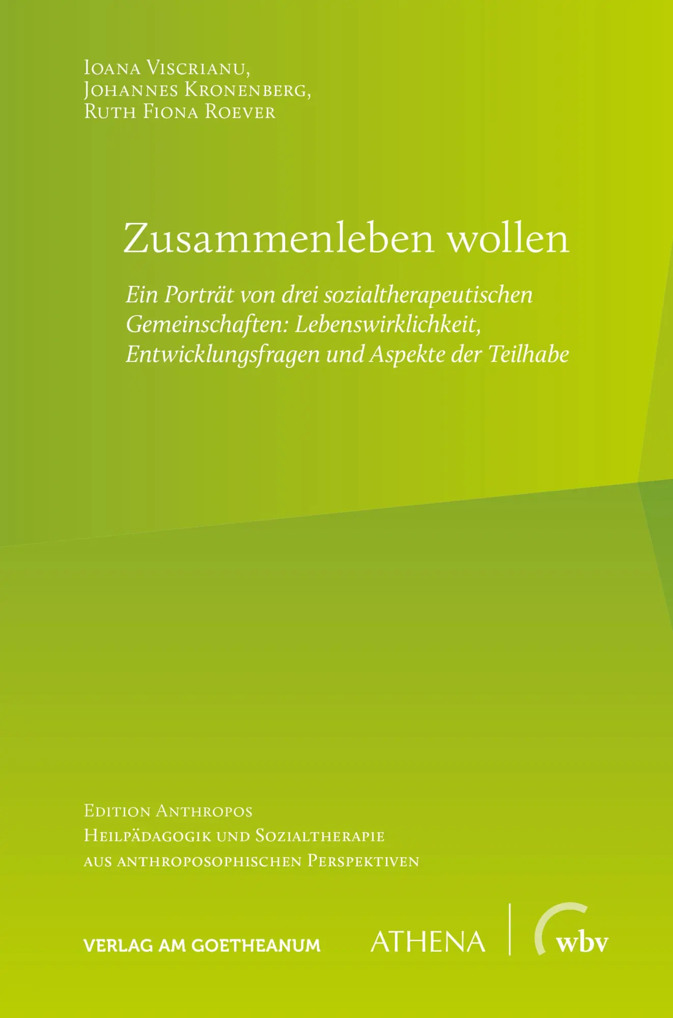Cover: 9783723517437 | Zusammenleben wollen | Ioana Viscrianu (u. a.) | Taschenbuch | 187 S.