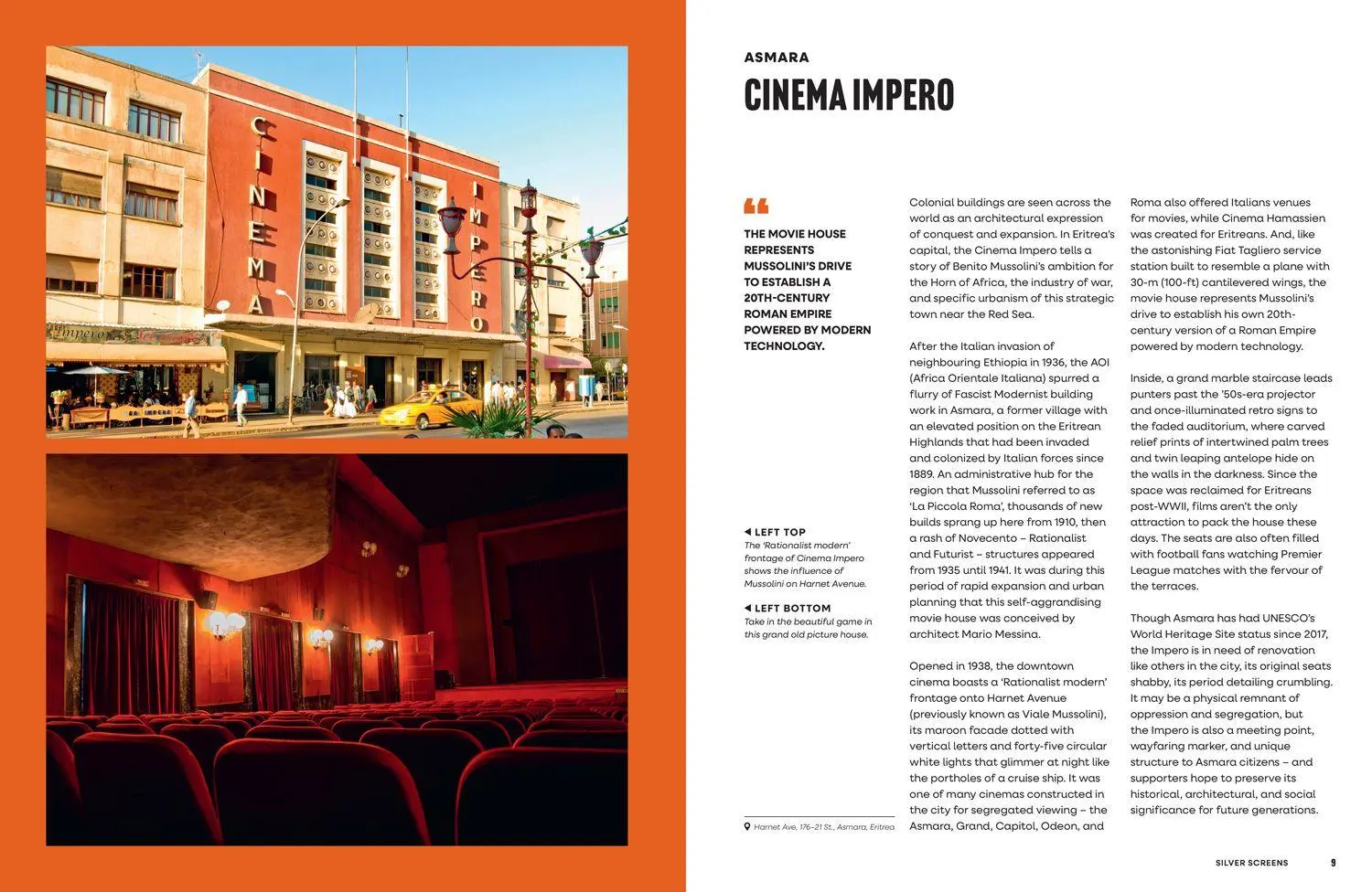 Bild: 9780008647537 | Silver Screens | Spectacular cinemas from Hollywood to Hong Kong