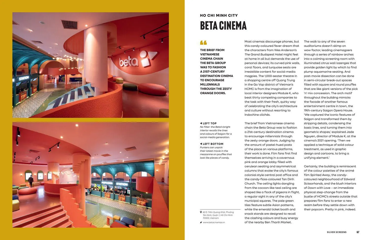 Bild: 9780008647537 | Silver Screens | Spectacular cinemas from Hollywood to Hong Kong