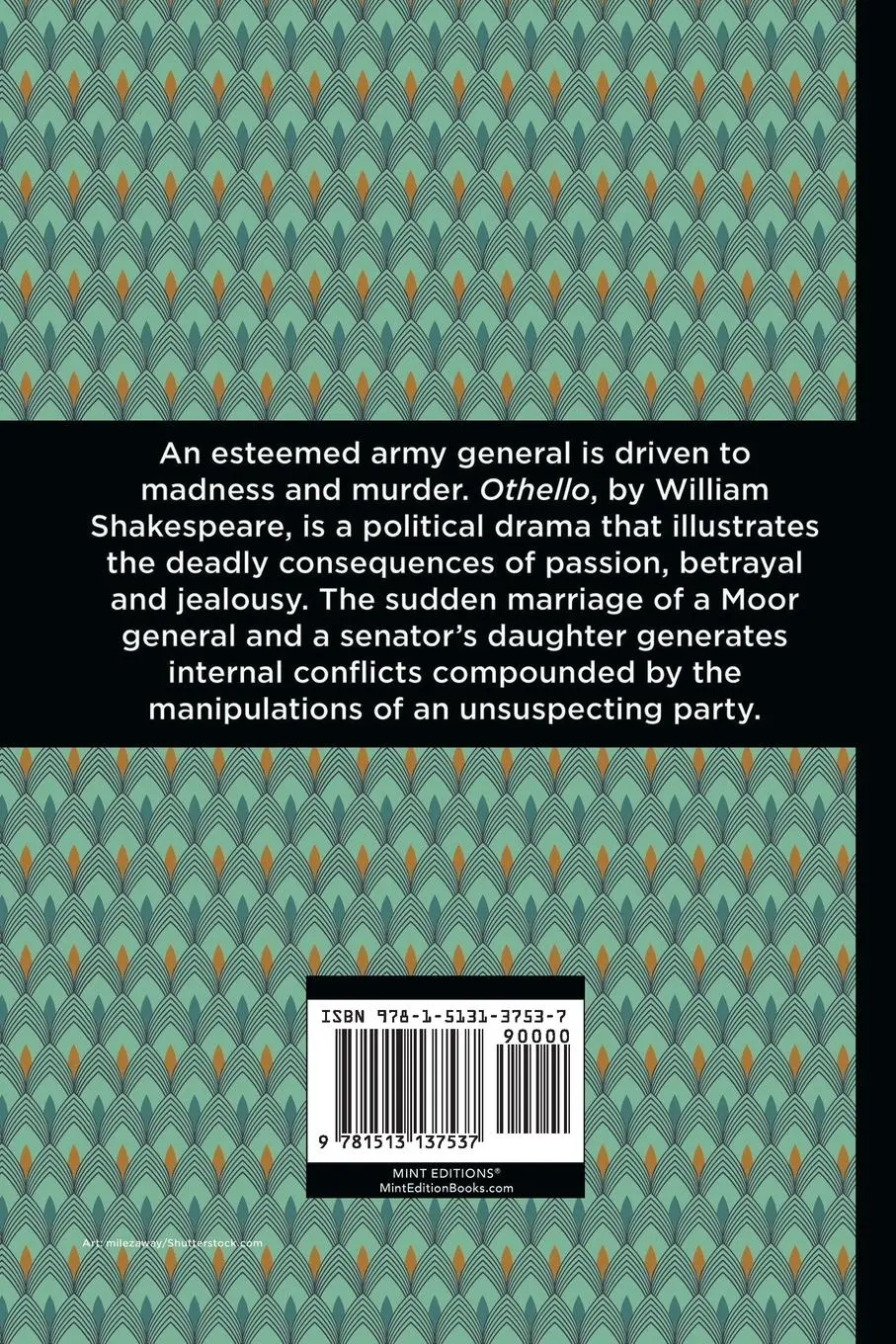 Rückseite: 9781513137537 | Othello | Large Print Edition | William Shakespeare | Taschenbuch