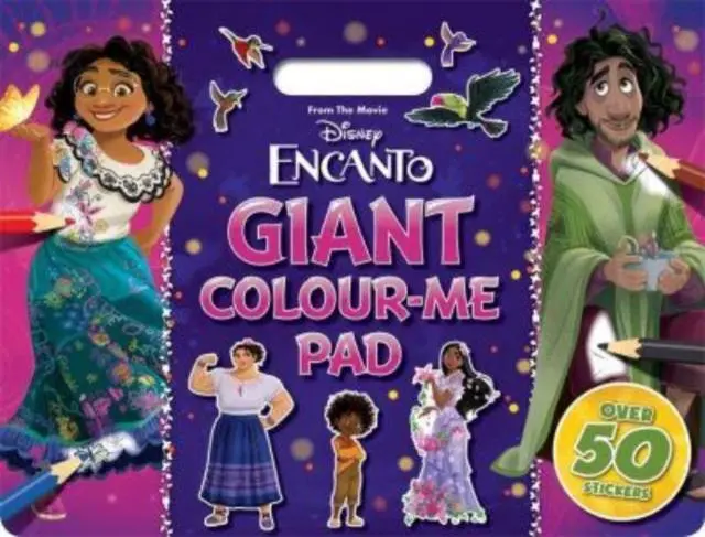 Cover: 9781803687537 | Disney Encanto: Giant Colour-Me Pad | Walt Disney | Taschenbuch | 2023