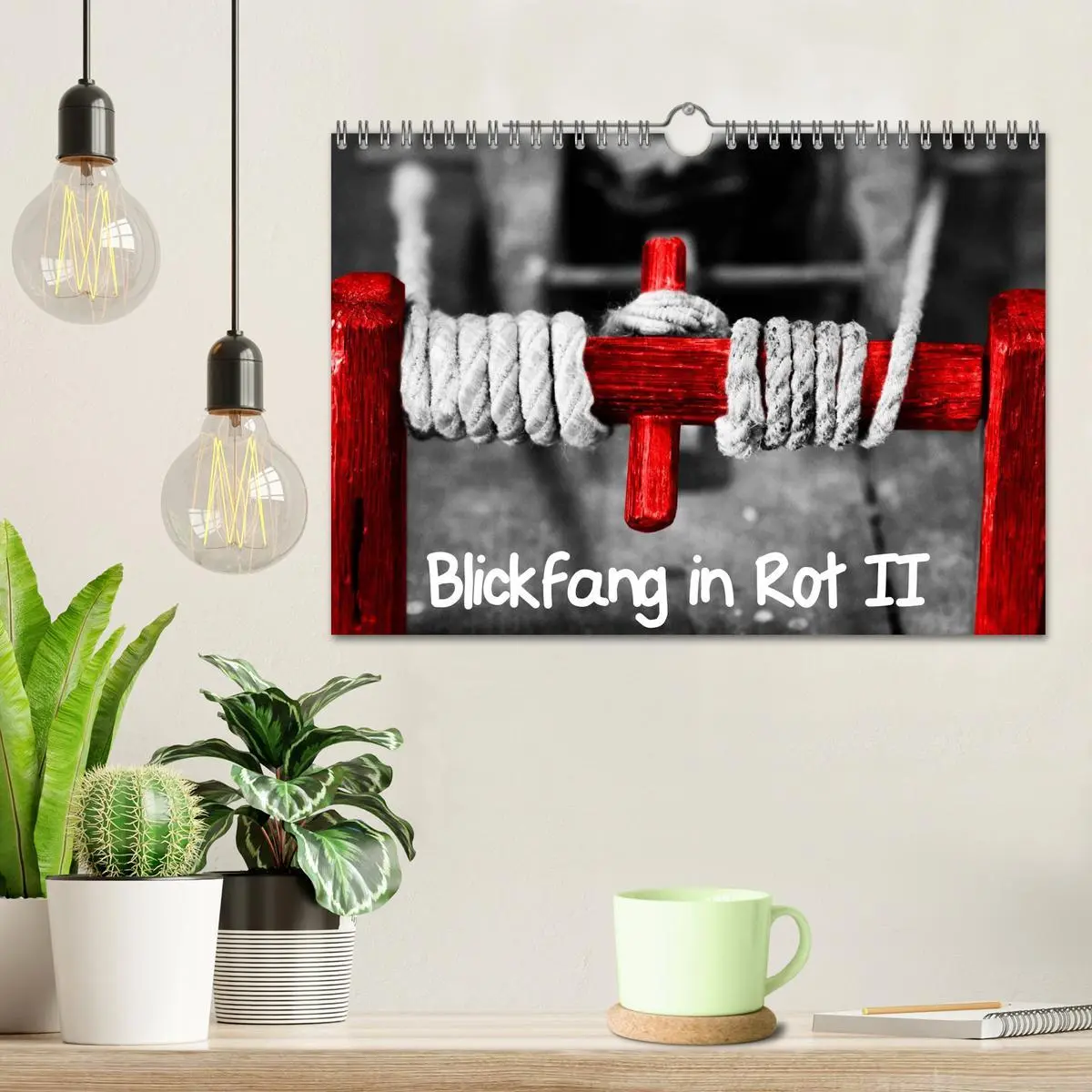 Bild: 9783516217537 | Blickfang in Rot (Wandkalender 2026 DIN A4 quer), CALVENDO...