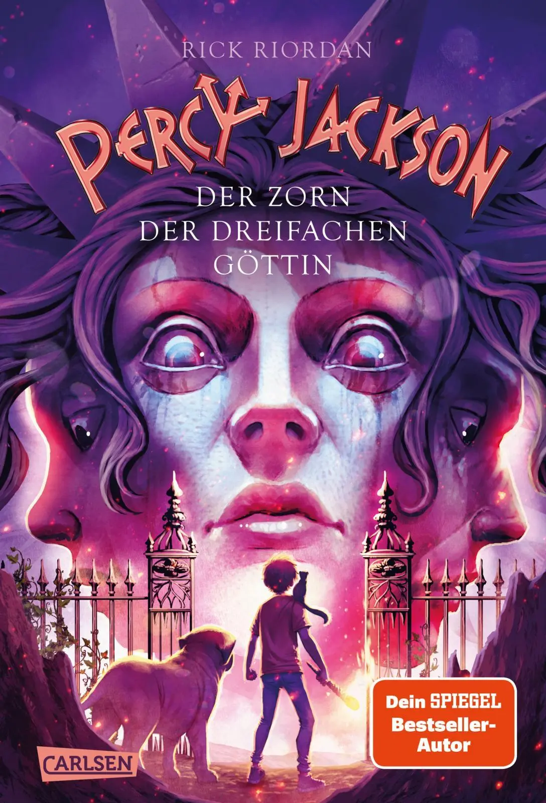 Cover: 9783551557537 | Percy Jackson 7: Der Zorn der dreifachen Göttin | Rick Riordan | Buch
