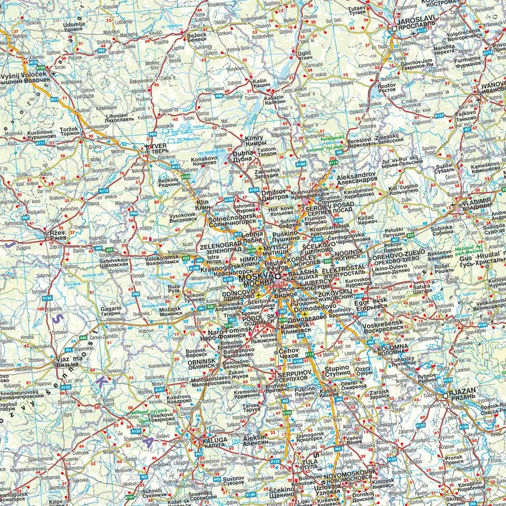 Bild: 9783707907537 | Osteuropa, Autokarte 1:2.000.000 | FBE.03 | (Land-)Karte | Deutsch