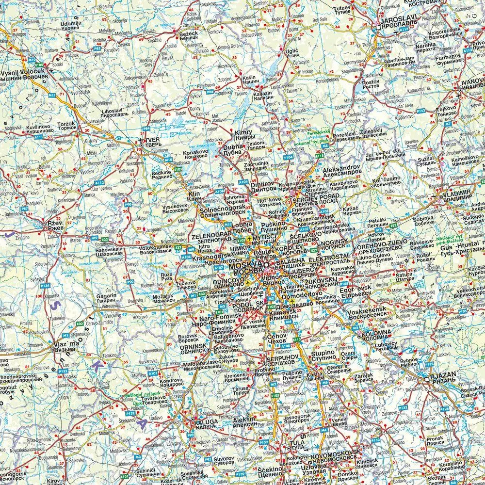 Bild: 9783707907537 | Osteuropa, Autokarte 1:2.000.000 | FBE.03 | (Land-)Karte | Deutsch