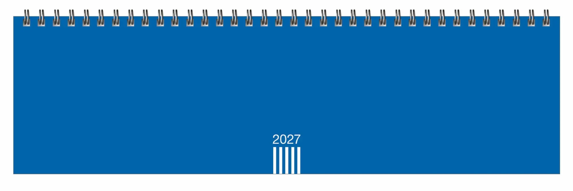 Cover: 9783756417537 | Wochenquerplaner, blau 2027 | Heye | Kalender | Bürokalender Heye
