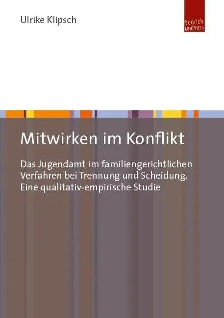 Cover: 9783863887537 | Mitwirken im Konflikt | Ulrike Klipsch | Taschenbuch | 286 S. | 2017