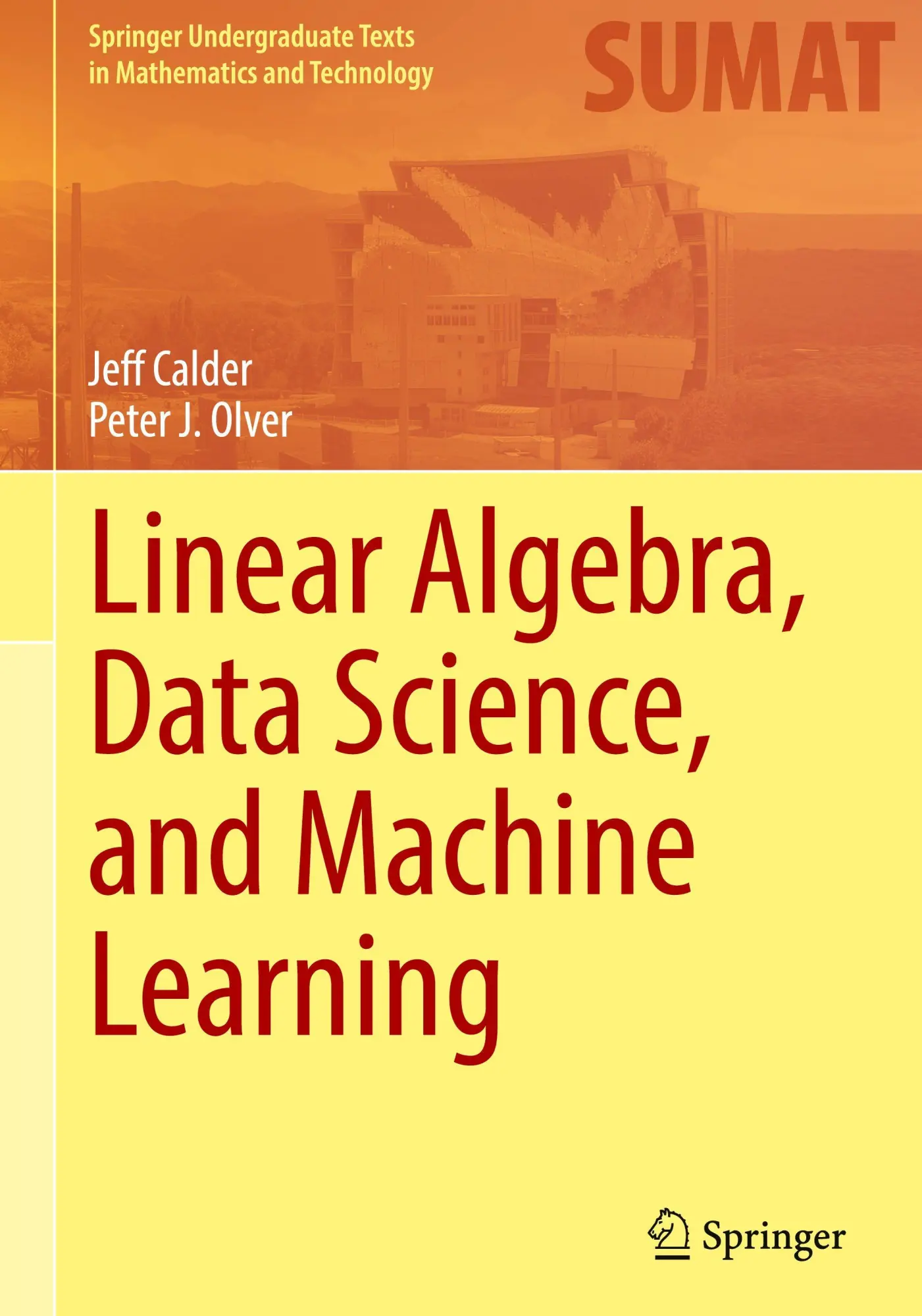 Cover: 9783031937637 | Linear Algebra, Data Science, and Machine Learning | Calder (u. a.)