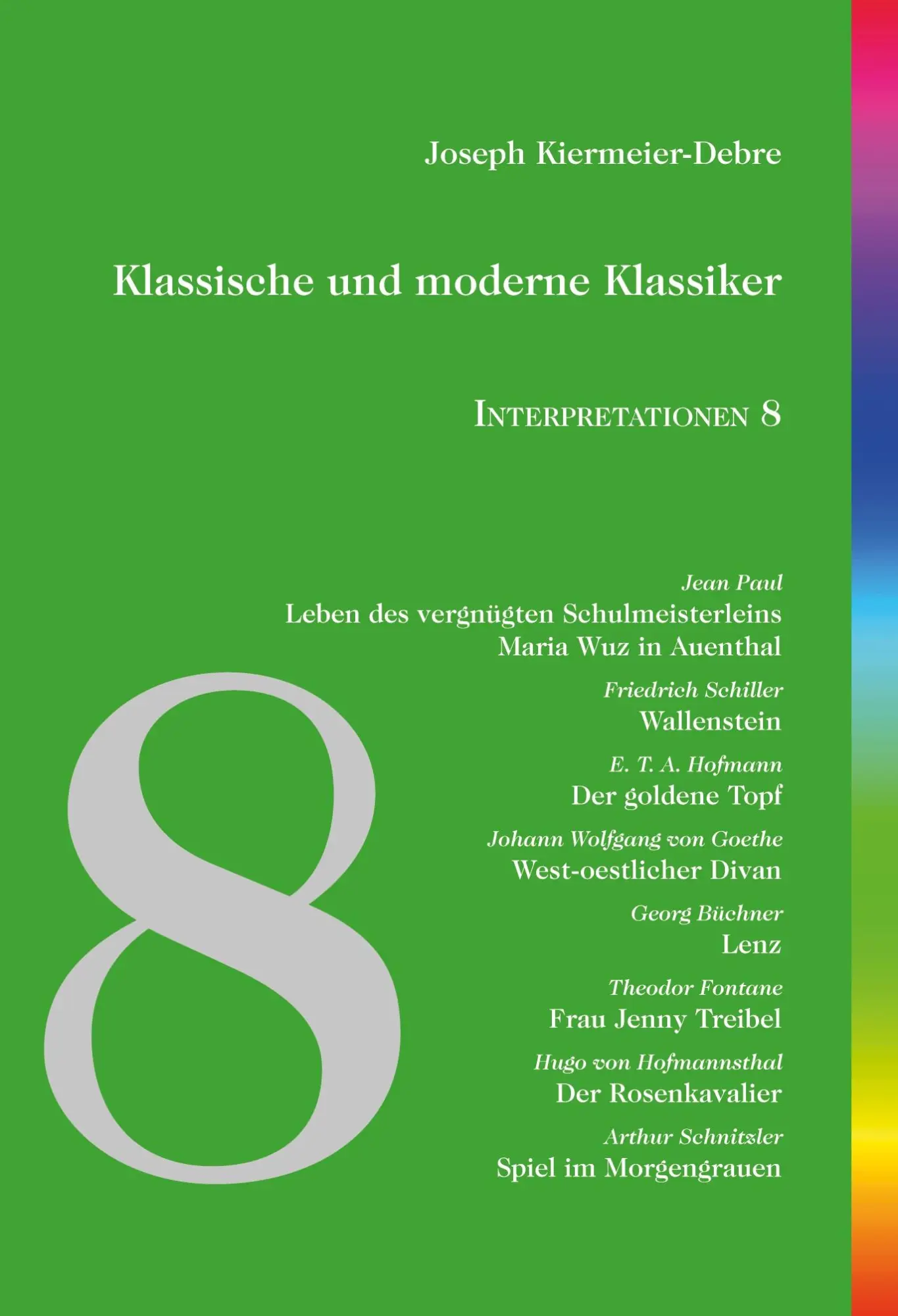 Cover: 9783038587637 | Klassische und moderne Klassiker | Joseph Kiermeier-Debre | Buch