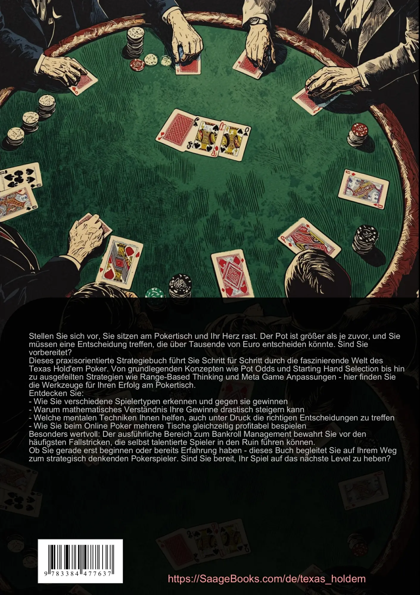 Rückseite: 9783384477637 | Texas Hold'em Poker Buch: Die ultimative Strategie für Anfänger und...