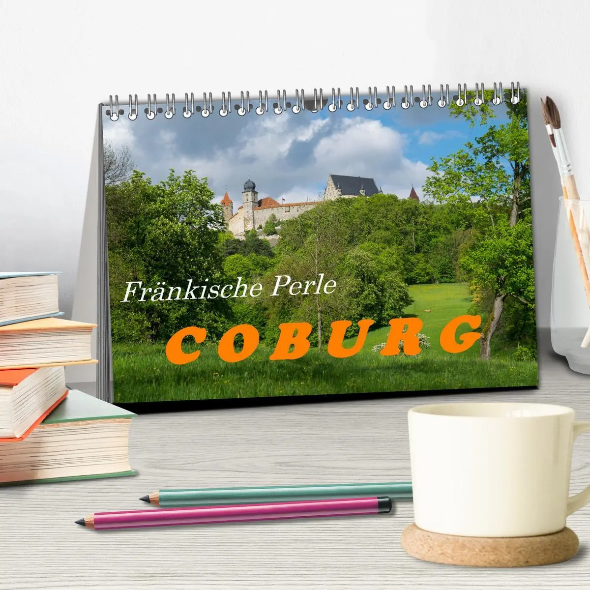 Bild: 9783457427637 | Fränkische Perle Coburg von Evelyn Taubert (Tischkalender 2026 DIN...