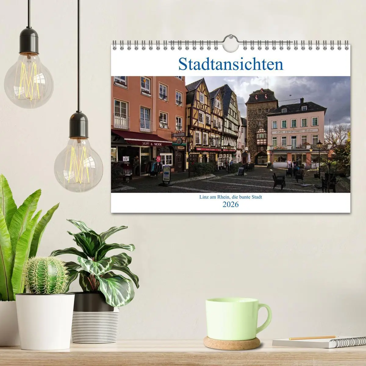 Bild: 9783457807637 | Stadtansichten, Linz am Rhein die bunte Stadt (Wandkalender 2026...