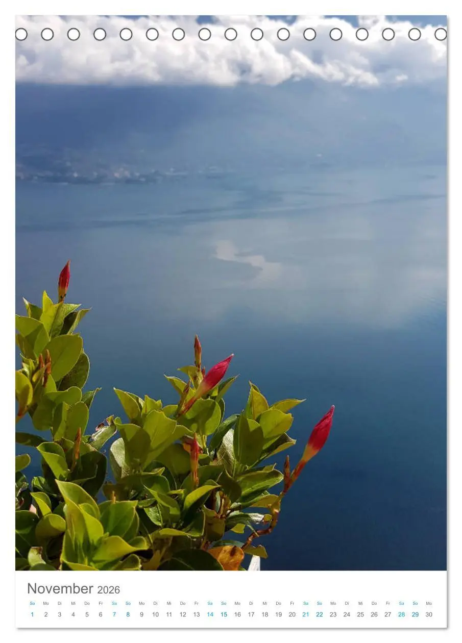Bild: 9783516377637 | Eine zauberhafte Reise um den Gardasee (Tischkalender 2026 DIN A5...